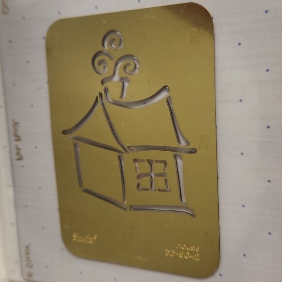 Sizzix Embossing Folder House 38-9642 - Picture 1 of 3